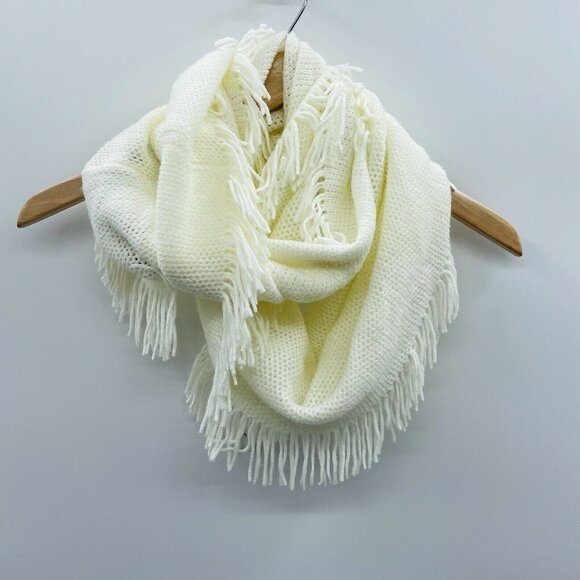 INC One Size Solid Raschel Infinity Scarf 1168 - Picture 2 of 5